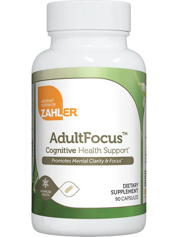 Advanced Nutrition by Zahler, AdultFocus, 60 Capsules