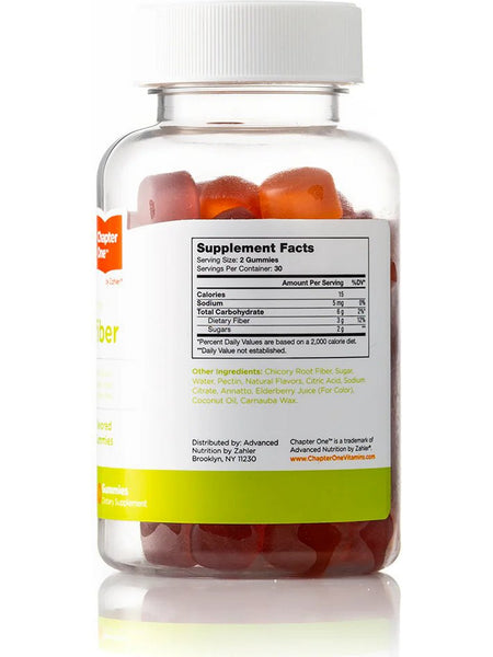 Advanced Nutrition by Zahler, Fiber Gummies, 60 Gummies