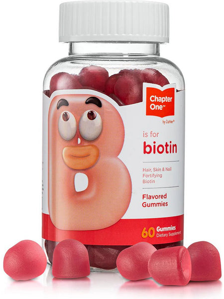 Advanced Nutrition by Zahler, Biotin Gummy, 60 Gummies