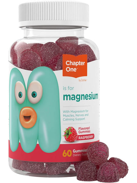 Advanced Nutrition by Zahler, Magnesium Gummies, Raspberry, 60 Gummies