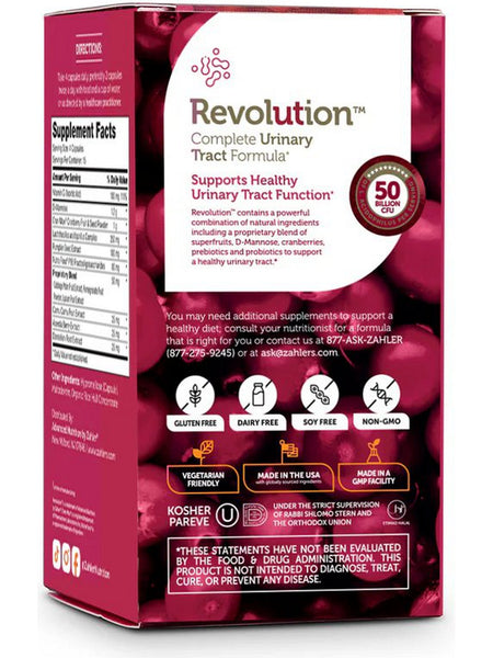 Advanced Nutrition by Zahler, UT Revolution, 120 Capsules