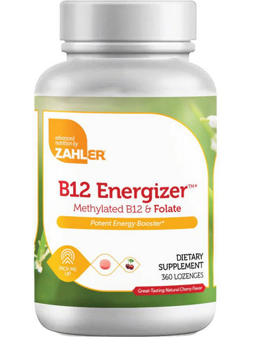 Advanced Nutrition by Zahler, B12 Energizer, 360 Lozenges