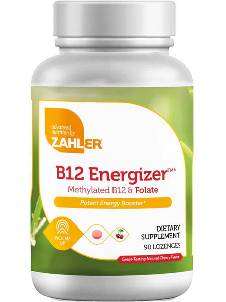 Advanced Nutrition by Zahler, B12 Energizer, 90 Lozenges