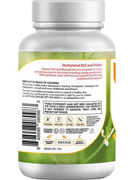 Advanced Nutrition by Zahler, B12 Energizer, 90 Lozenges