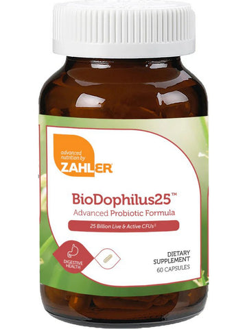 Advanced Nutrition by Zahler, BioDophilus 25B, 60 Capsules