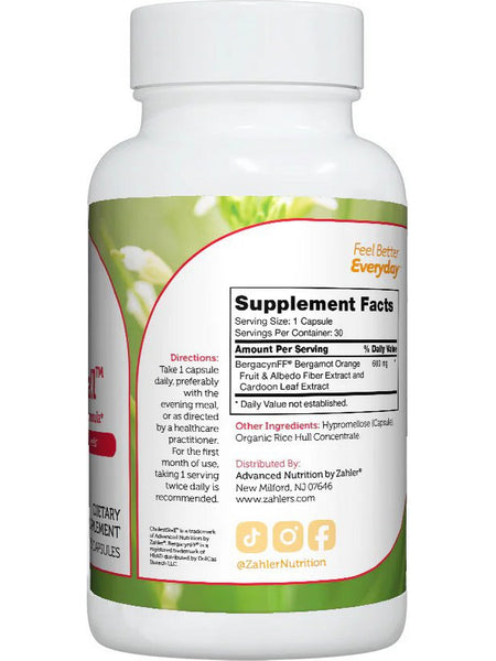 Advanced Nutrition by Zahler, CholestStall, 30 Capsules