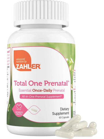 Advanced Nutrition by Zahler, Total One Prenatal, 60 Capsules