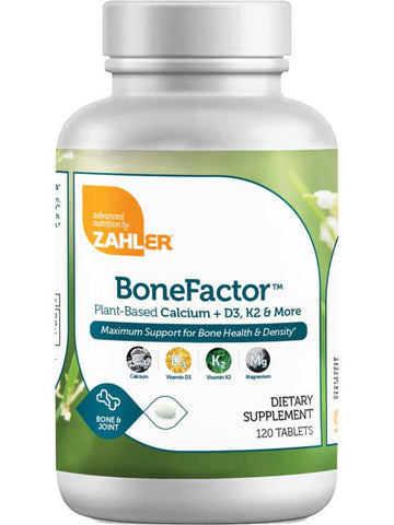 Advanced Nutrition by Zahler, BoneFactor, 120 Tablets