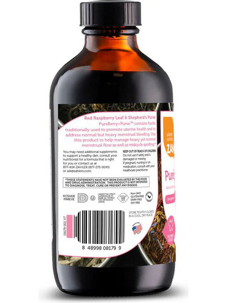 Advanced Nutrition by Zahler, PureBerry+Purse Liquid, 8 fl oz