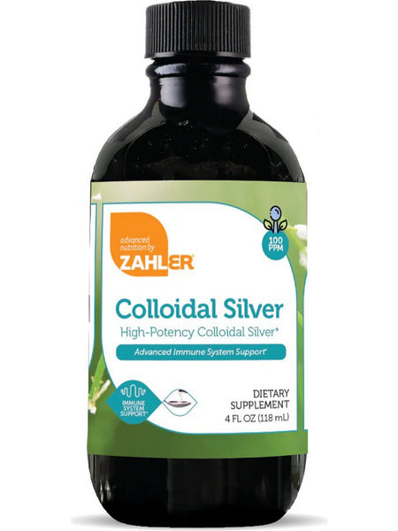 Advanced Nutrition by Zahler, Colloidal Silver, 4 fl oz