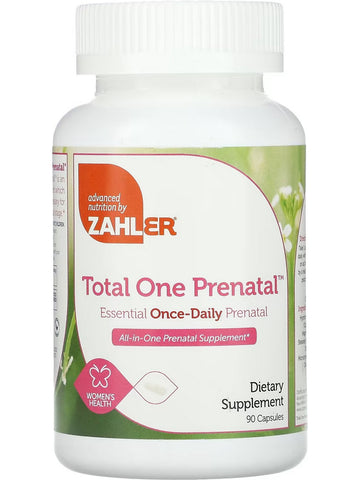 Advanced Nutrition by Zahler, Total One Prenatal, 90 Capsules