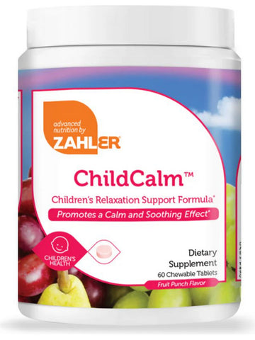 Advanced Nutrition by Zahler, ChildCalm, 60 Chewable Tablets