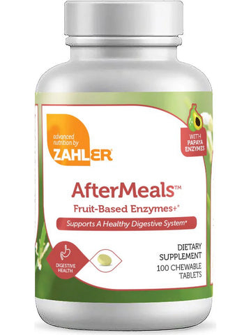 Advanced Nutrition by Zahler, AfterMeals, 100 Chewable Tablets
