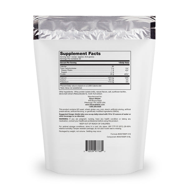 Douglas Labs, Klean Athlete, Klean Isolate, Natural Vanilla, 20 servings