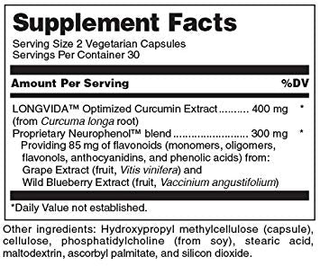 Douglas Labs, Optimized Curcumin, 60 vegcaps