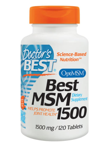 Best MSM 1500, 1500 mg, 120 ct, Doctor's Best