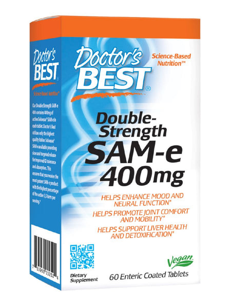 SAMe 400, Double Strength, 60 ct, Doctor's Best