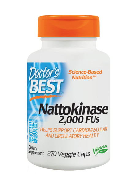 Best Nattokinase, 2,000 FU, 270 veggie caps, Doctor's Best