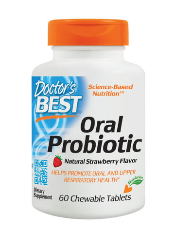 Doctor's Best, Oral Probiotic, 60 chewable tabs