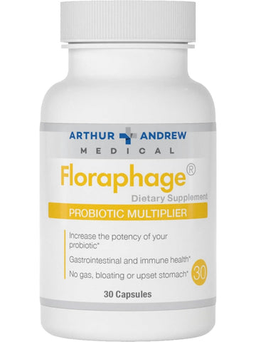 Arthur Andrew Medical, Floraphage, 30 Capsules