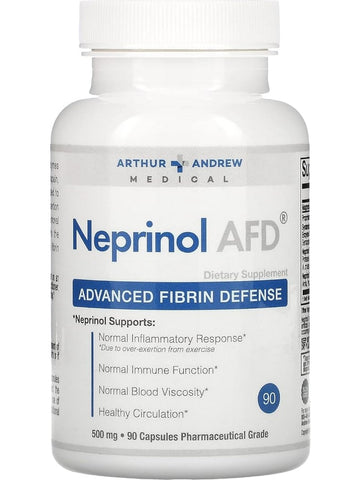 Arthur Andrew Medical, Neprinol AFD, 500 mg, 90 Capsules