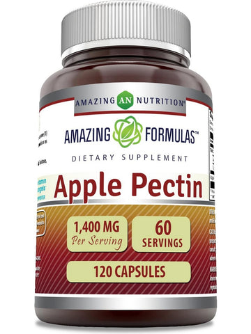 Amazing Formulas, Apple Pectin, 1400 mg, 120 Capsules