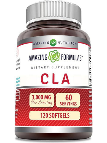 Amazing Formulas, CLA, 3000 mg, 120 softgels