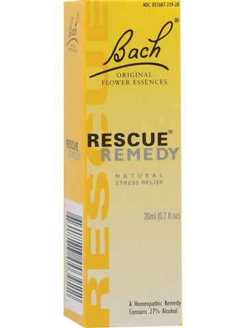 Bach Original Flower Essences, Rescue Remedy, 20ml