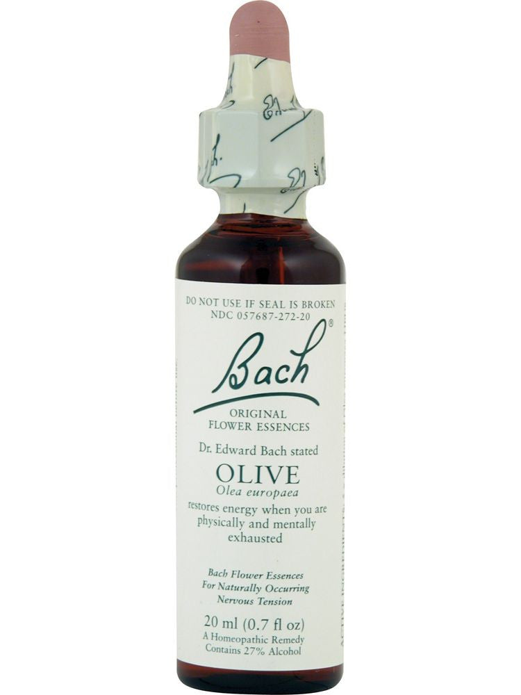 Bach Original Flower Essences, Olive Flower Essence, 0.7 oz (20 ml)