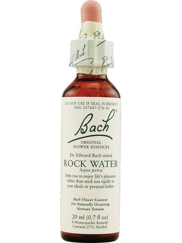 Bach Original Flower Essences, Rock Water Flower Essence, 0.7 oz (20 ml)