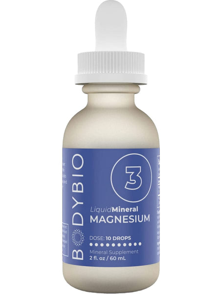 BodyBio, Liquid Mineral 3, Magnesium, 2 fl oz