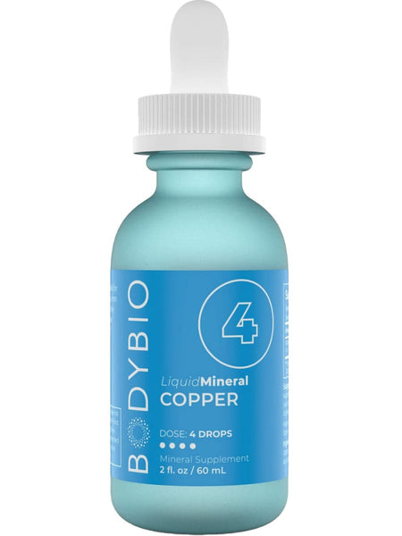 BodyBio, Liquid Mineral 4, Copper, 2 fl oz