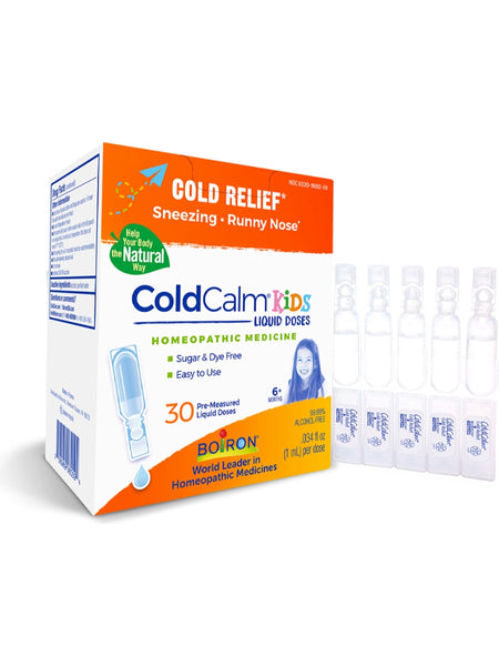 Boiron, Coldcalm Kids Liquid Doses, 30 Pre-Measured Liquid Doses