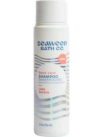 Seaweed Bath Co., Heat Care Shampoo, Lime Papaya, 12 fl oz