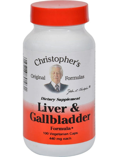 Christopher's Original Formulas, Liver & Gall Bladder, 100 Vegetarian Caps