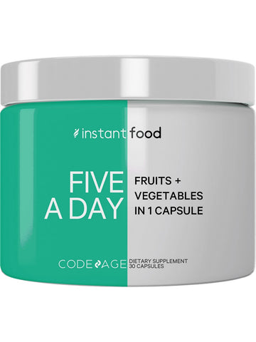 Codeage, Instant Food, Five a Day, 30 Capsules