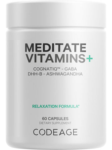 Codeage, Meditate Vitamins+, 60 Capsules