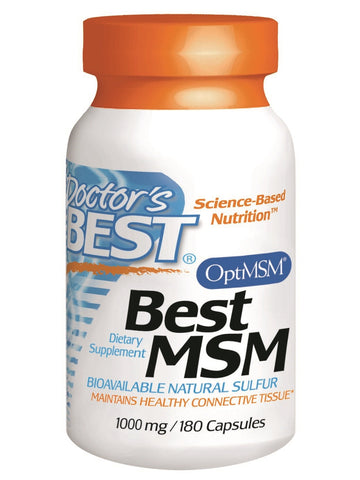 Best MSM, 1000 mg, 180 ct, Doctor's Best