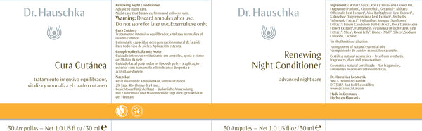 Dr. Hauschka Skin Care, Renewing Night Conditioner, 1 fl oz