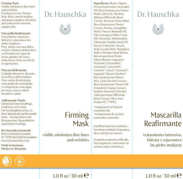 Dr. Hauschka Skin Care, Firming Mask, 1 fl oz