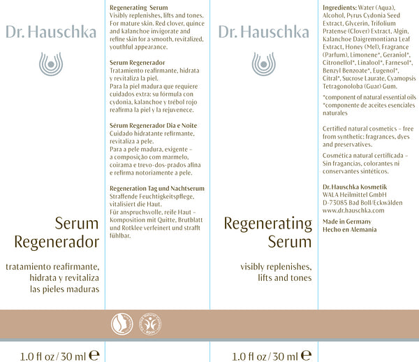 Dr. Hauschka Skin Care, Regenerating Serum, 1 fl oz