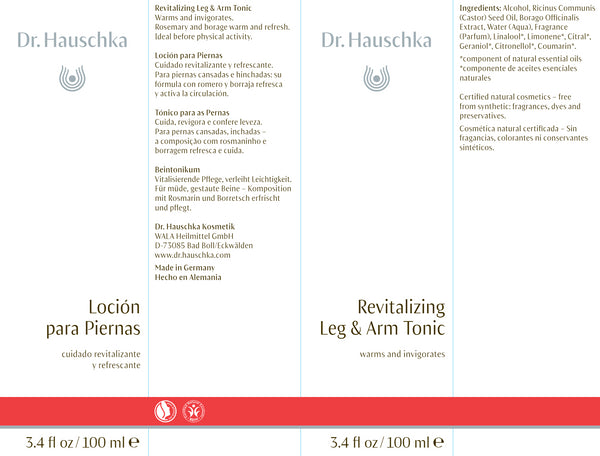 Dr. Hauschka Skin Care, Revitalizing Leg & Arm Tonic, 3.4 fl oz