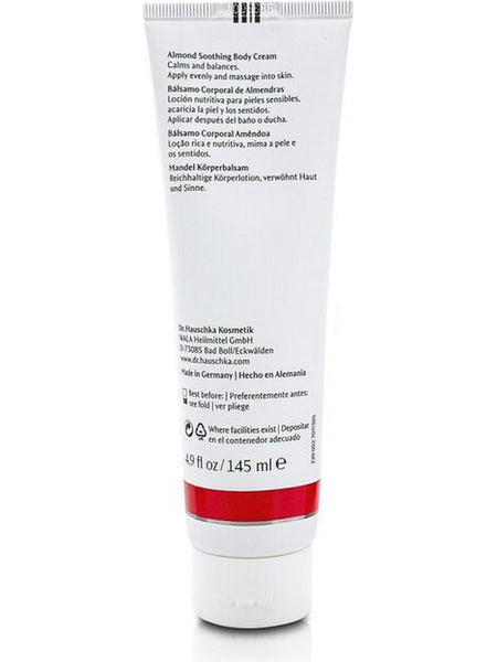 Dr. Hauschka Skin Care, Almond Soothing Body Cream, 4.9 fl oz