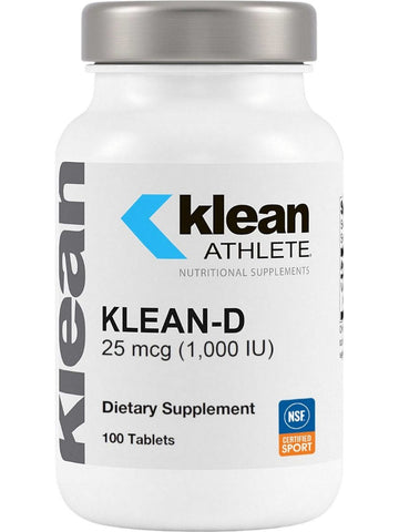 Douglas Labs, Klean-D 25 mcg (1,000 IU), 100 Tablets