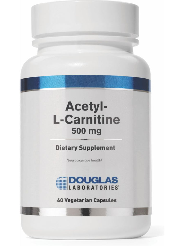 Douglas Labs, Acetyl L-Carnitine, 500 mg, 60 caps