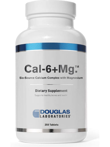 Douglas Labs, Cal-6 + Mg, 250 tabs