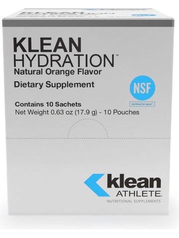 Douglas Labs, Klean Athlete, Klean Hydration Sachets, 10 servings
