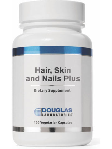 Douglas Labs, Hair, Skin & Nails Plus Formula, 100 caps