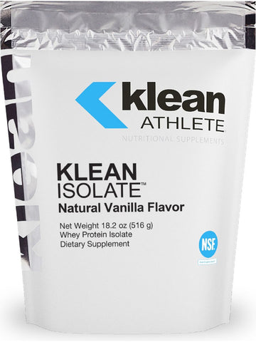Douglas Labs, Klean Athlete, Klean Isolate, Natural Vanilla, 20 servings