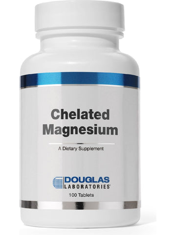 Douglas Labs, Chelated Magnesium, 100 tabs